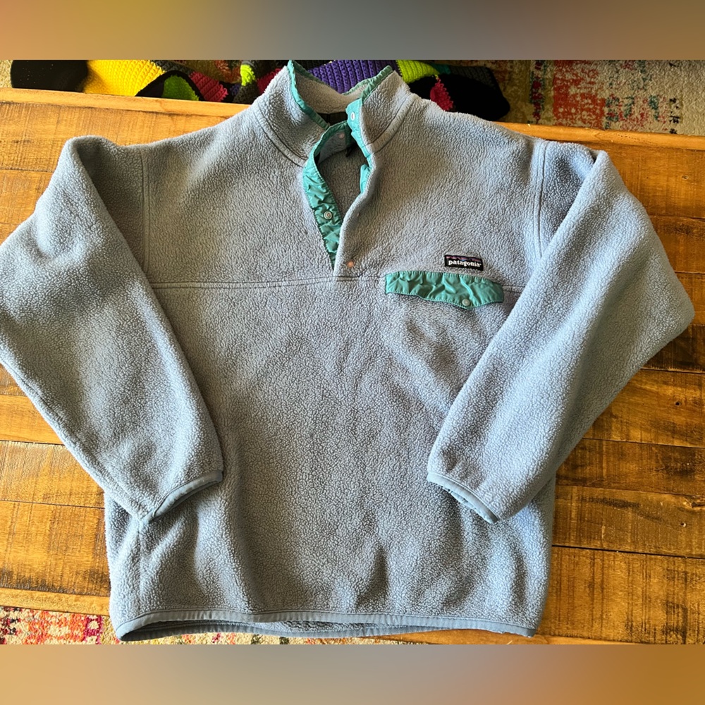Patagonia synchilla snap button fleece